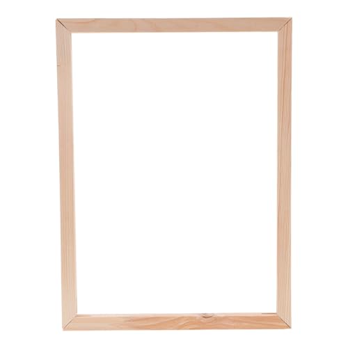 HOMSFOU Canvas Frame Kit Simple Oil Painting Supplies Canvas Stretcher Bars Wooden Frame for Diy Artworks, 40x50cm