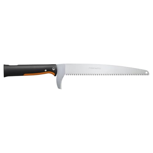 Fiskars OneClick Scie de Jardin, Lame Dentée Droite pour Scier les Branches et les Troncs, Changement Facile en Un Clic, Peut Également être Utilisée Comme...