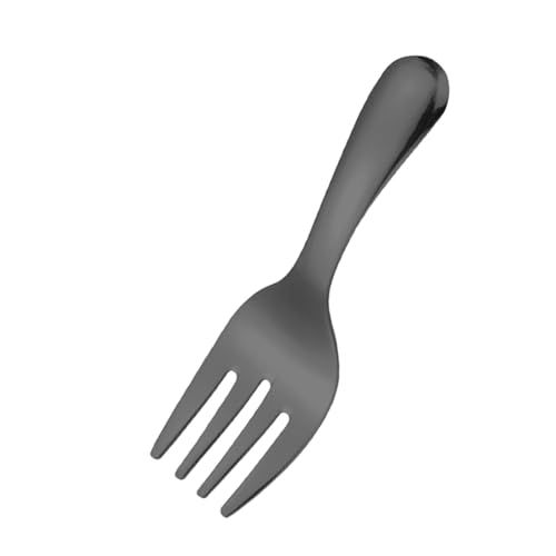 Utensilios para niños | Utensilios reutilizables de acero inoxidable, cubiertos redondos y suaves para niños, cubiertos de mango corto, suministros de alimentación para el hogar y la cocina