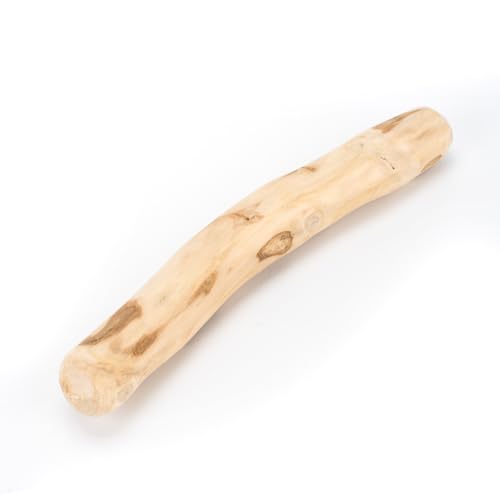 Soiftra 3 Stück Kaffeeholz für Hunde,Zahnreinigung Kauholz für Kleine und Mittlere,Robuster Kauknochen,Kaffeeholz für Welpen,Natürliches Kauholz(14cm Länge, 1.8-2cm Durchmesser)
