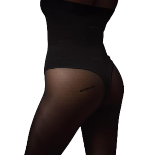 Obsessive - Patrise Me Collants - Noir, Noir, S/M