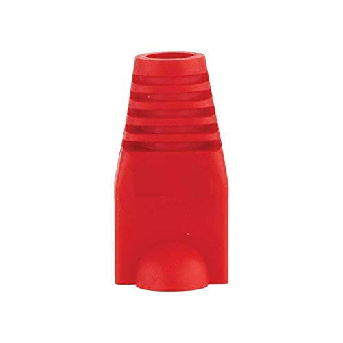 Klein Tools Vdv824-650 Cat6 /Cat5E Data Ethernet Network Rj45 Terminated Strain Relief Boots, Latch Protection, Color Coded 100-Pack #TOP7