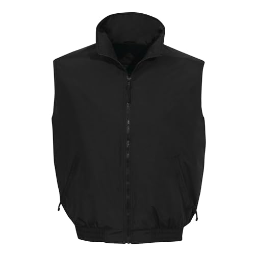Image of AFC Men's Windproof Nylon Vest Fleece Lined Performance Coat