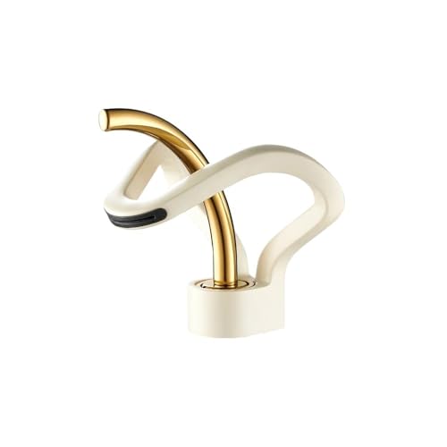 Robinet de lavabo cascade anti-éclaboussures mitigeur évier facile à nettoyer