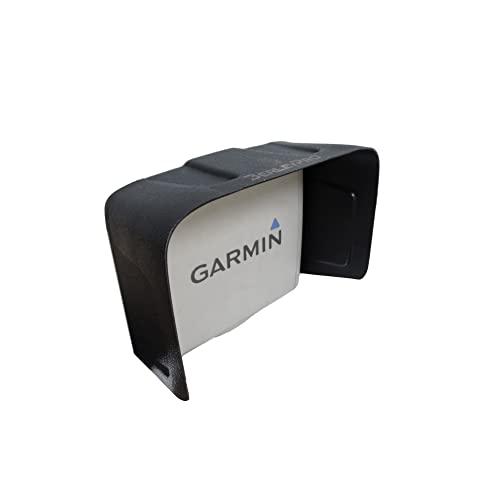 Image of BerleyPro Garmin Fish Finder Visor - Sun Cover & Glare Reduction - Fits Echomap UHD /UHD2 /Ultra, GPSMAP, Striker, Echomap Chirp & More - CNC Machined ASA Plastic