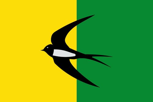 magFlags Bandera Large Badia del Vallès Spain | bandera horizontal | 1.35m² | 90x150cm