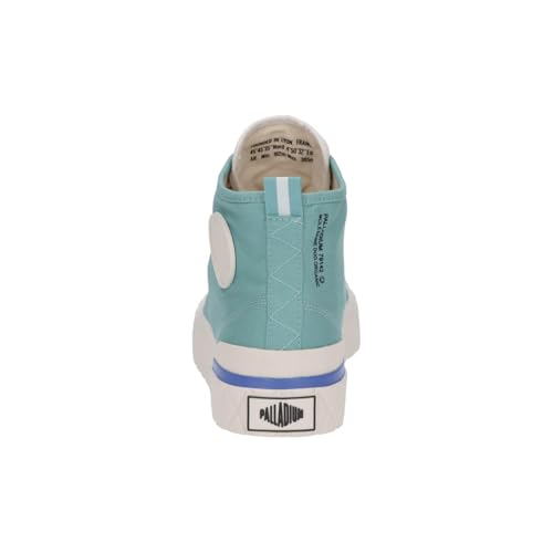 Image of Palladium Unisex Palla Ace Mid Organic Canvas Lace Up Sneaker