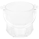 Petit seau - la taille appropriée et la conception portable rendent ce seau à glace facile à transporter dans la pièce, seau à glace de bar