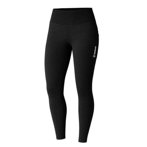 Gipfelgaudi Wanderleggings Damen Blickdichte High Waist Outdoor Leggings mit Taschen | Atmungsaktiv elastisch & rutschfest (DE/NL/SE/PL Alphanumerisch XL Regular Regular)