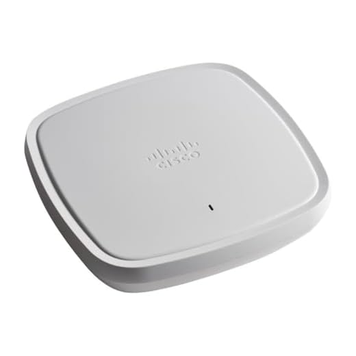 Cisco Catalyst 9120AXI-B Wireless Access Point, Wi-Fi 6, 4x4 Dual 5GHz Radio, CleanAir with Cisco RF ASIC, MU-MIMO, PoE, Internal Antenna (C9120AXI-B)