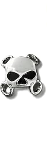 Miltacusa Black eye Half Skull Side LACE-UP Vest Extender Vest, Jacket and Boot Lace Up (6 PC)2