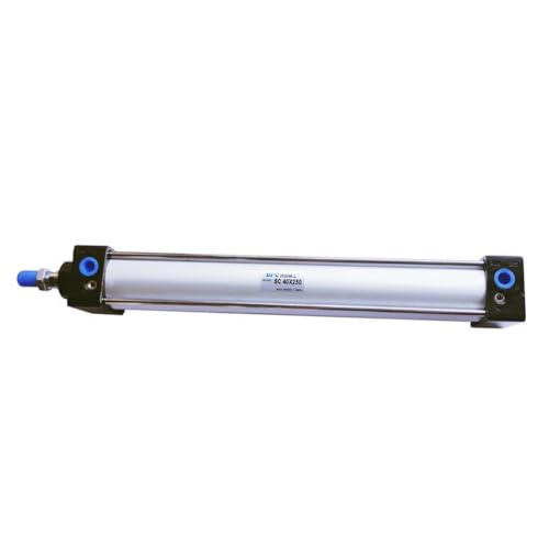 WUISOLQP SC40 Double Acting Cylinders 175mm Stroke Best Pneumatic Air Cylinder with Aluminum Alloy Build Model SC40x300Bore Diameter40mm/1.6inch Stroke300mm/11.81