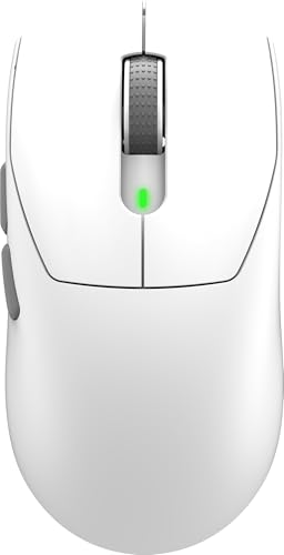 Image of msi Forge GM340 W White Gaming Mouse, 12800 DPI, 50M+ Clicks Micro Switch, Optical Sensor, Ergonomic Ambitextrous Hand Design, RGB Light