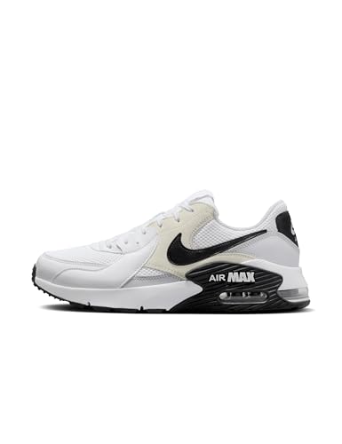 Nike Men's Air Max Excee Shoes, White/Black-Pure Platinum, 12