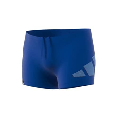 adidas 3 Bars Maillot de Bain, Bleu Roi (Royblu/Pulblu), XS Homme