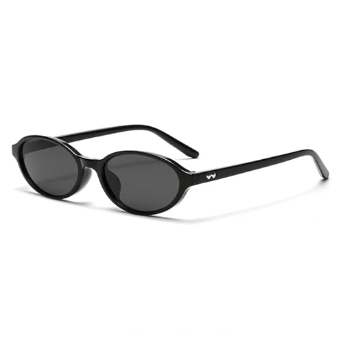 Petites lunettes ovales Y2K pour femme style rétro tendance et protection UV400
