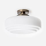 Luxuriöse Armatur in Bronze. Deckenlampe Lloyd 20\'s Bronze - Art Deco Trade