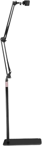 HoldOneLight Hair Dryer Stand with Heavy Base Floor Standing, Multi-Functional Height and Angle Adjustable Blow Dryer Holder with a Heavy Base for Home and Pet Care