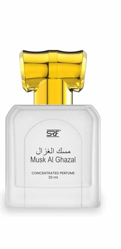 Image of Musk Al Ghazal Attar 20ml - Long Lasting Concentrated Perfume Oil | Premium White Musk Arabic Ittar | Alcohol Free Soft Musky Fragrance for Men & Women