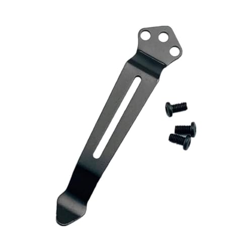 1x Black Deep Carry Pocket Knife Clip Replacement Tools Accessories + 3 Pocket Knife Screws Portable for Benchmade 535 - Image 5
