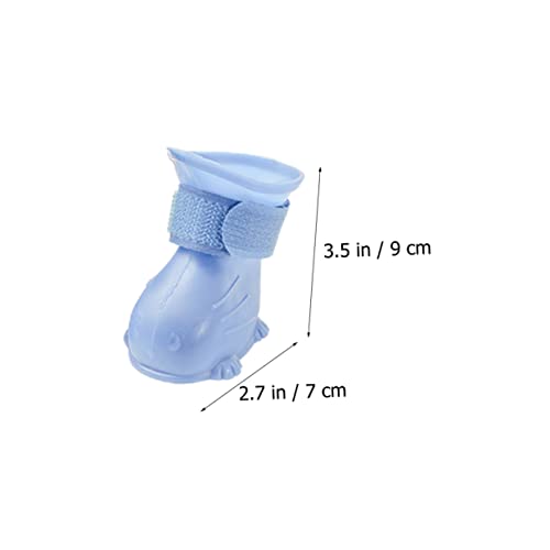 Bottes imperméables pour chien chaussures pour chiots saison des pluies - 3