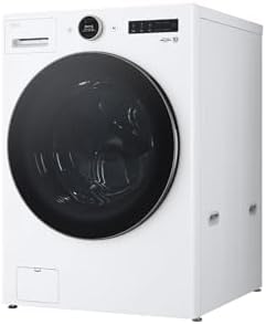 LG 4.5 Cu. Ft. Ultra Large Capacity Front Load Washer, Smart Wi-Fi Enabled, TurboWash 360° Technology, ENERGY STAR Certified, Built-In Intelligence, White - Thumbnail 2