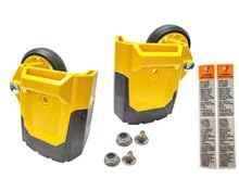 Gorilla Ladders Wheel Kit for Gorilla GLMPXA Multi-Position Ladders GLMPXT-FTW-2