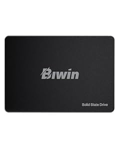 BIWIN M100 SATA 3.0 SSD 512GB - bis zu 550 MB/s Lesen - 6 Gb/s Internes Solid State Drive 2,5" für Laptop & Desktop – Schnell, Leise, Stoßfest