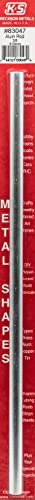 K&amp;S Precision Metals Round Aluminum Rod 83047 – 3/8" OD x 12" Long – DIY Crafts, Machining, Fasteners, Electrical, Made in USA, 1 Rod