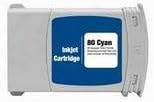 Remanufactured Cyan Inkjet Cartridge for HP Designjet 1050C/1055CM (C4872A) (.