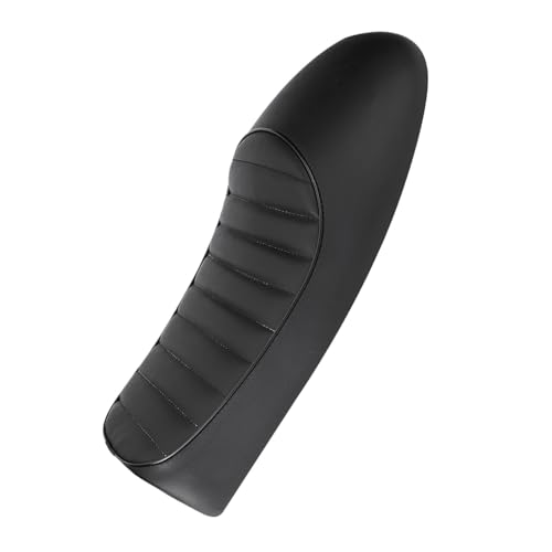 Siège de Moto, Coussin de Selle Plat de Siège de Coureur de Café Vintage en Cuir PU de Moto pour CG125 GN CG CB400SS( B)