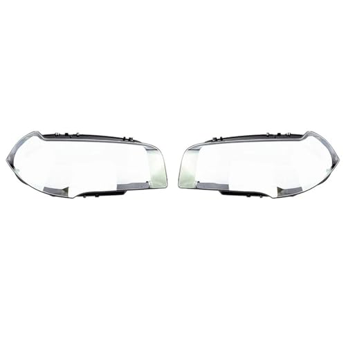 Couvercle phare avant pour BMW X3 E83 2006-2010 en verre transparent