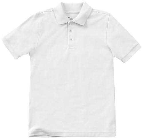 Image of Classroom Uniforms for Boys and Girls Short Sleeve Pique Polo Shirt
