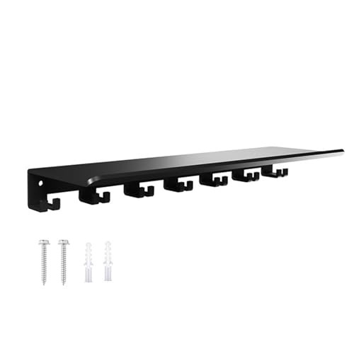 Soporte compacto para equipos de gimnasio con gancho universal en T para el hogar y el gimnasio profesional de alta capacidad, organizadores de pared