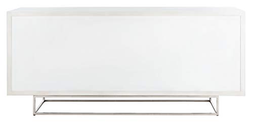 Safavieh Couture Home Collection Salvatore White Hand Carved Storage Buffet Sideboard #TOP6