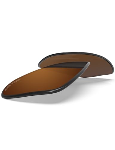 Image of BLAZERBUCK Anti-salt Polarized Replacement Lenses & Sock Kit for Oakley Whisker OO4141 Sunglass
