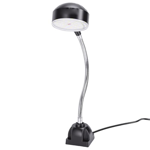 Lámpara de trabajo LED 15W con cuello de cisne de 30 cm ajustable y flujo potente de 1500 lúmenes