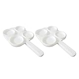 Acopelo 2 Pack Milk Sampling Tray, Milk Sampling Collection Tray, Mastitis Detection Board, Animal H
