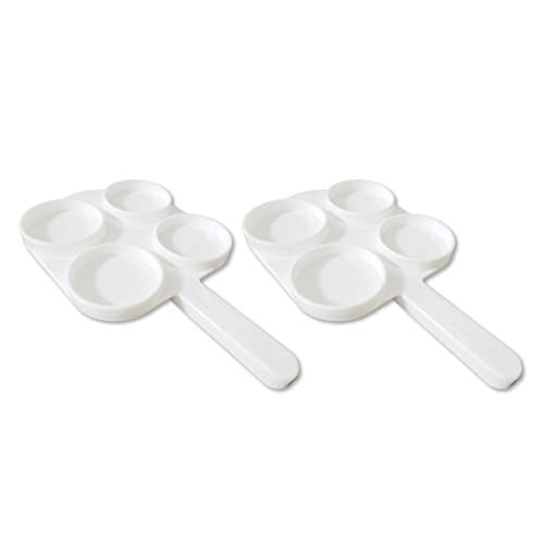 Acopelo 2 Pack Milk Sampling Tray, Milk Sampling Collection Tray, Mastitis Detection Board, Animal Husbandry Supplies #TOP30