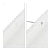 Relaxdays Estante Flotante Estrecho, Madera, 10x80x3.5 cm, Blanco