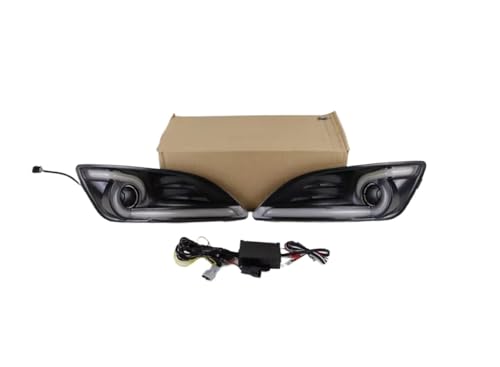 Feu brouillard pour Ford Fiesta 2013 clignotants DRL et cache antibrouillard