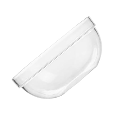 TOPBATHY Ciotola Trasparente per Insalata e Dessert in Resistente per Ristorante e Casa Portafrutta Decorativo e Capiente per Macedonia Gelato e Snack