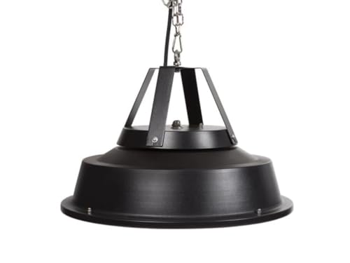 Perel Chauffage de terrasse suspendu, 1500 W, carbone, à suspendre, avec chaîne de suspension, 1 niveau de chauffe, protection contre les jets d'eau, design...