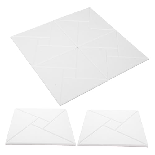 Panneaux acoustiques HEMOTON autocollants en lot de 6 pièces pour isolation murale