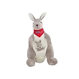 Multi-Choice y Companion: ¡Perfecto para acurrucarse en el sofá que acurruca con un canguro de peluche te mantiene caliente y acogedor durante las frías noches de invierno que no se irás a la cama sin ella!