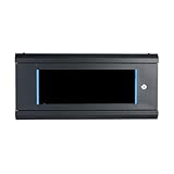 Koscom Connect Netzwerkschrank I Serverschrank 19 Zoll I Wandmontage I 450 mm Tiefe I 600 x 450 x...