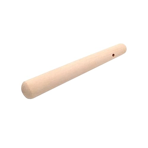 TOYANDONA 1Pc Wooden Muddler for Ergonomic Food Grinding Rod for Canning Sauces and Purees for Thick Wood Pestle