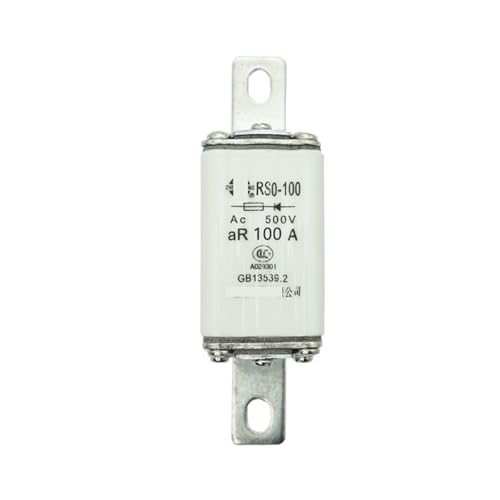 Fusible rapide 100A RS0-100 500V aR à haut pouvoir de coupure pour armoire électrique