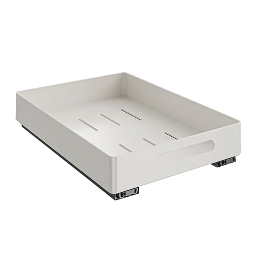 便利な引き出しキャビネット拡張可能な引き出しキッチン収納棚整理のための実用的なラック