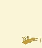  Foto - Malen - Basteln chamois mit Folienprägung 2014: Kalender zum Selbstgestalten